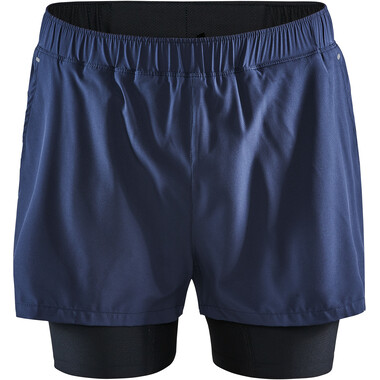 Pantaloni Corti CRAFT ADV ESSENCE 2-IN-1 STRETCH Blu Scuro 2023 0